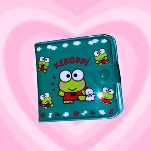 KeroKeroKeroppi vinyl classic Sanrio snap wallet